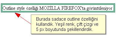 Css 8211; Bazı Stil &Ouml;zellikleri
