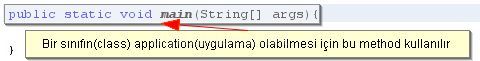 Public, Void, Main, Static Nedir?