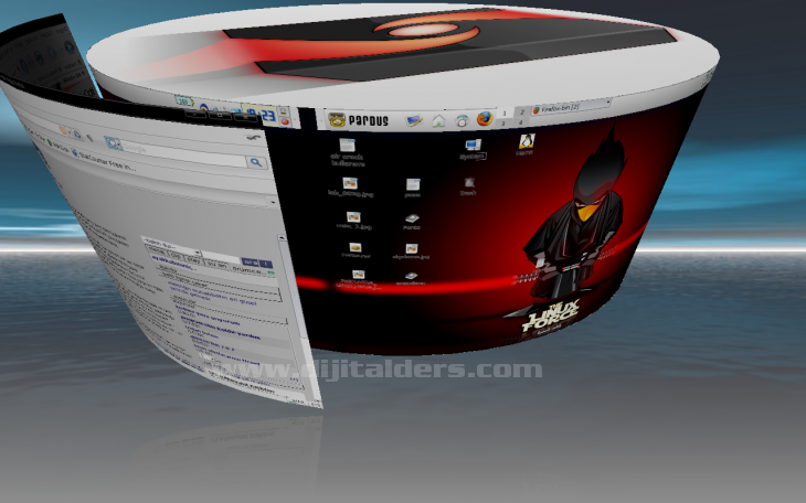 3D Masa &Uuml;st&uuml; ve Pencere Efektleri